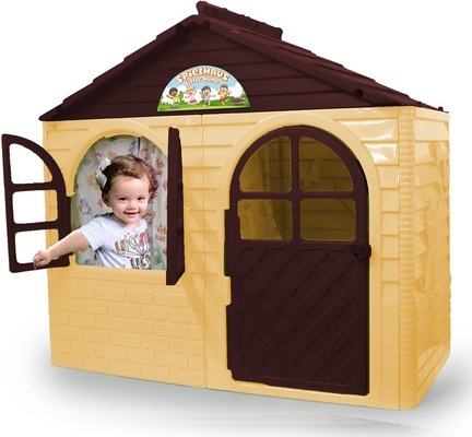 Casita de Juegos Jardin Little Home Beige